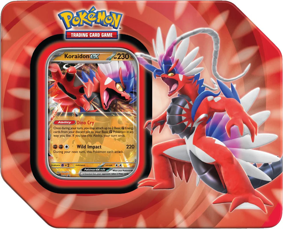 Scarlet & Violet Paldea Evolved Legends Tins