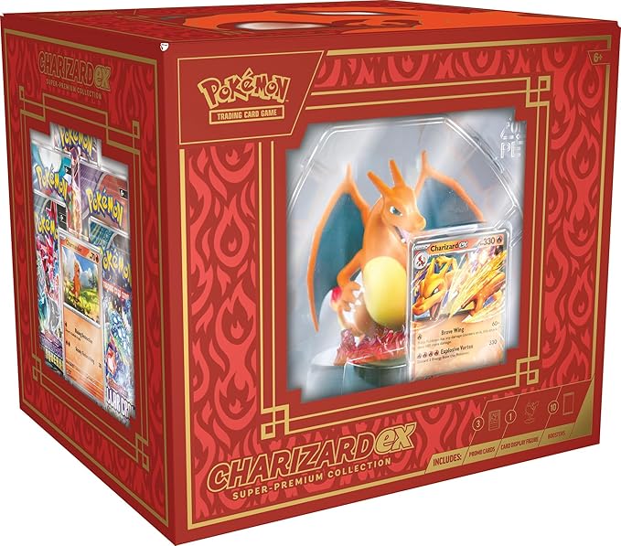 Pokemon Trading Card Games Charizard ex Super - Premium Collection