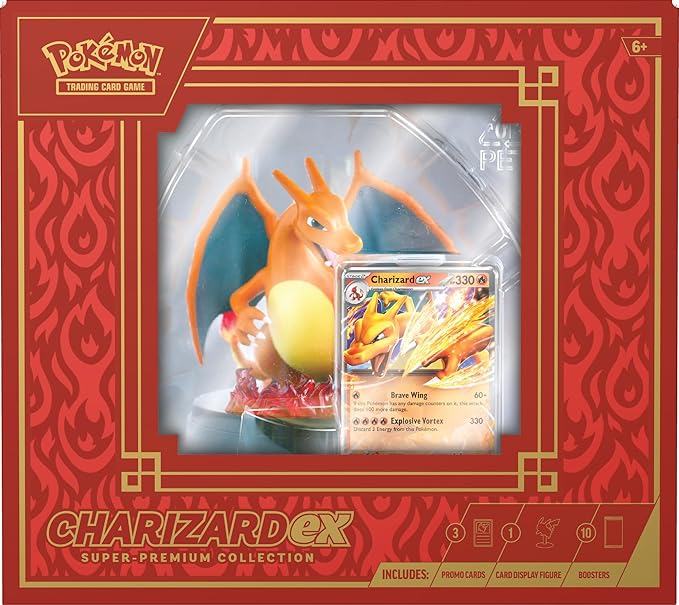 Pokemon Trading Card Games Charizard ex Super - Premium Collection