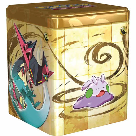Psychic, Metal, and Dragon Stacking Tin