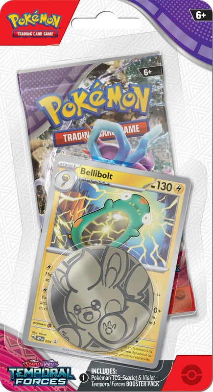 Scarlet & Violet   Temporal Forces   Checklane Blister